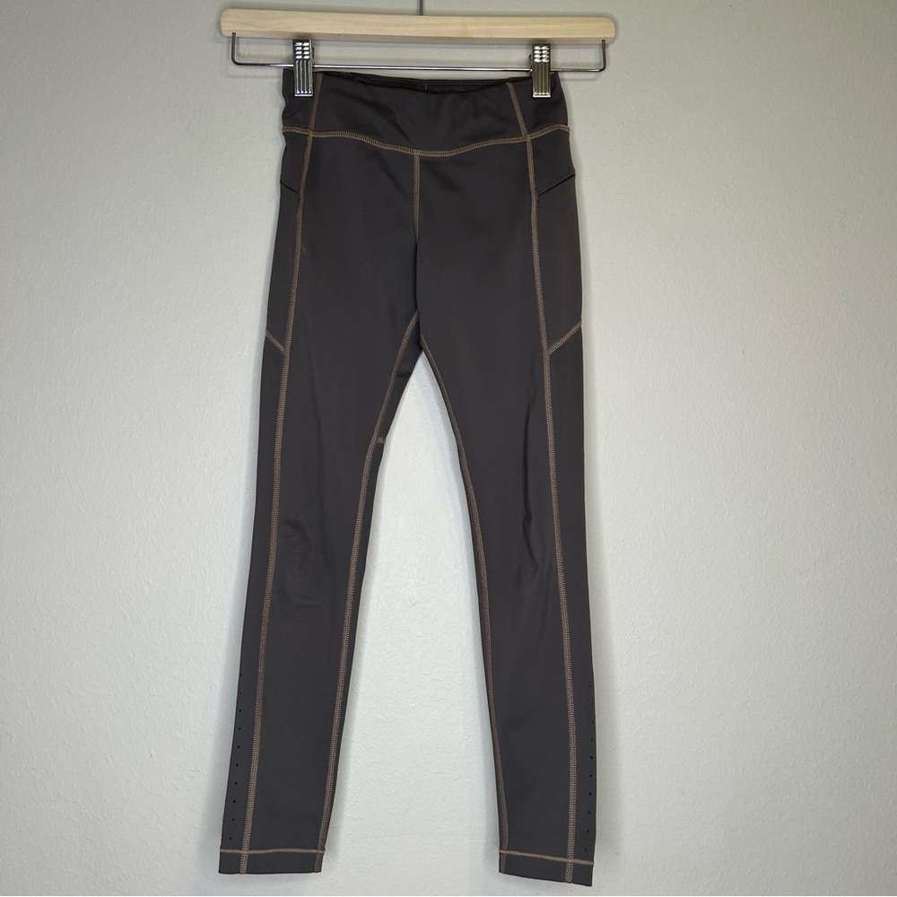Athleta Girl Tight nightfall purple/Brown size S/7‎